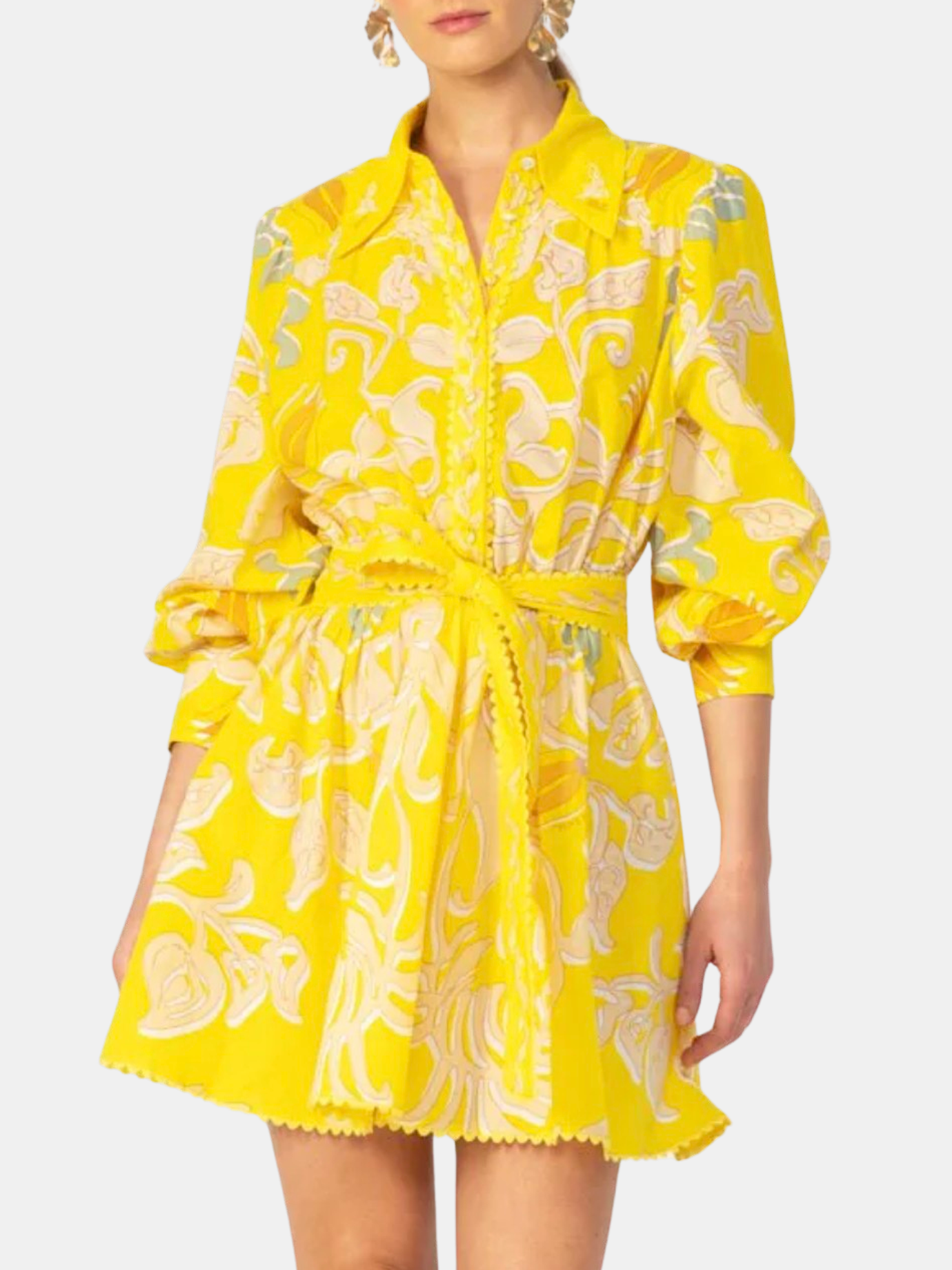 poupette st barth mini dress Floral mini dress