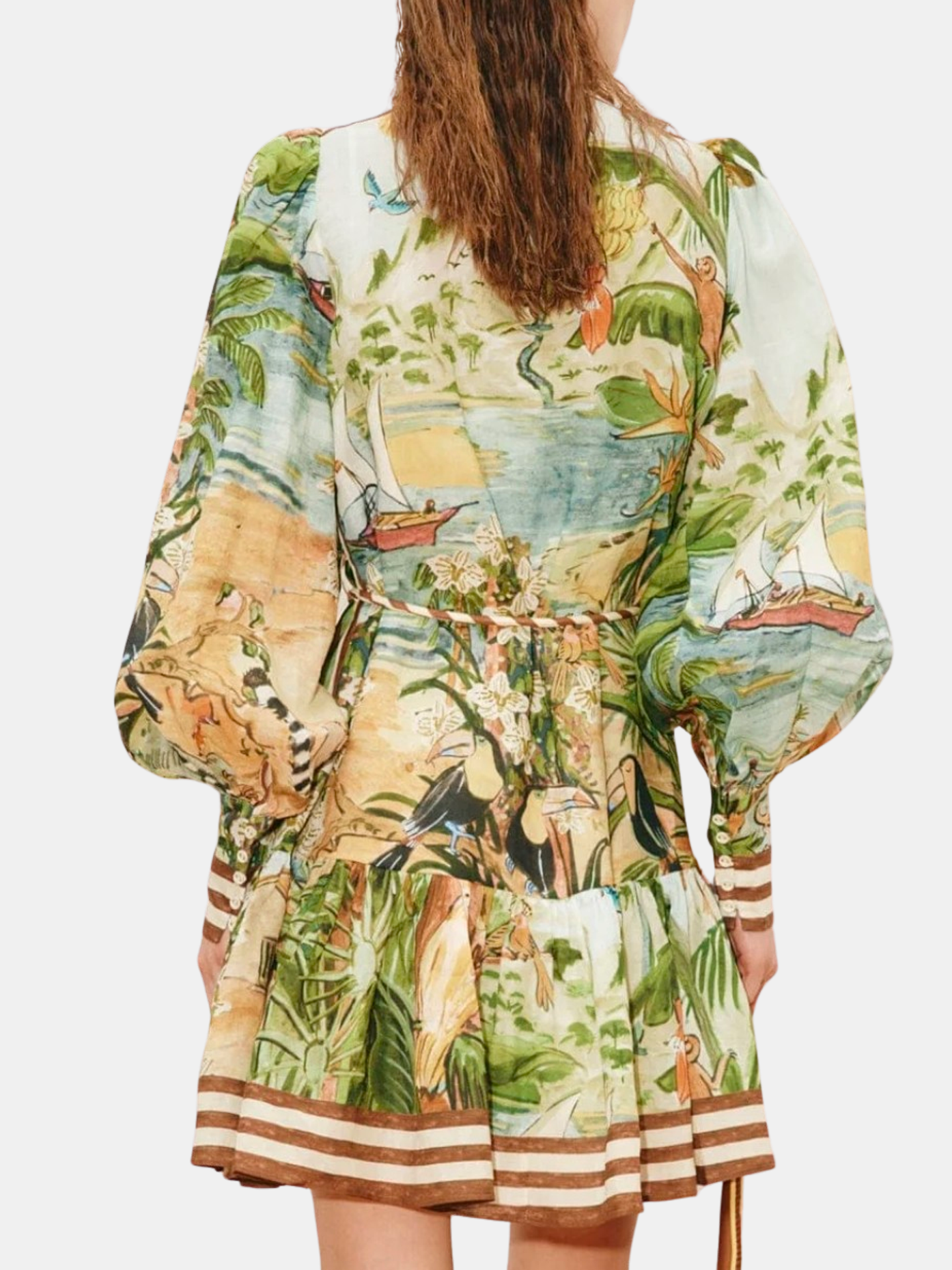 Alemais Toucan Tango Mini Dress 4 AU/UK (0 US) Alemais Toucan Tango Mini Dress 4 AU/UK (0 US)