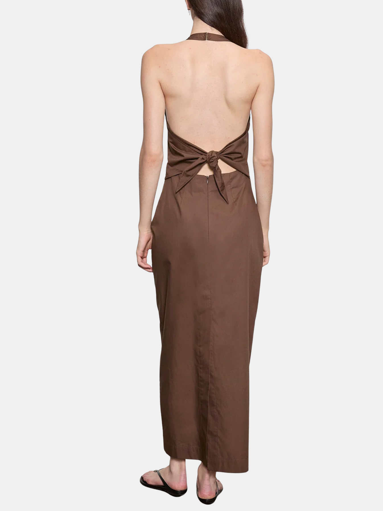 enza costa poplin halter dress Enza Costa | Poplin Halter Dress