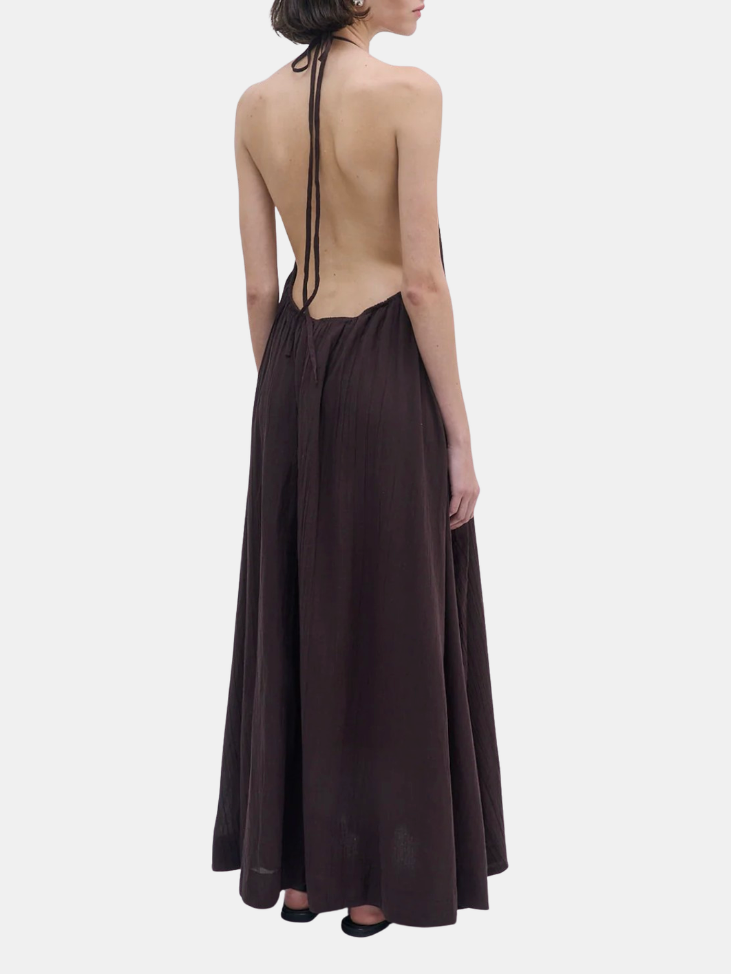 De Rococo | Sheer Cotton Maxi Dress