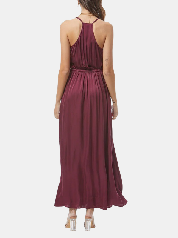 Shayna Maxi Dress // Cherry Lacquer Cherry Lacquer / Solid / M