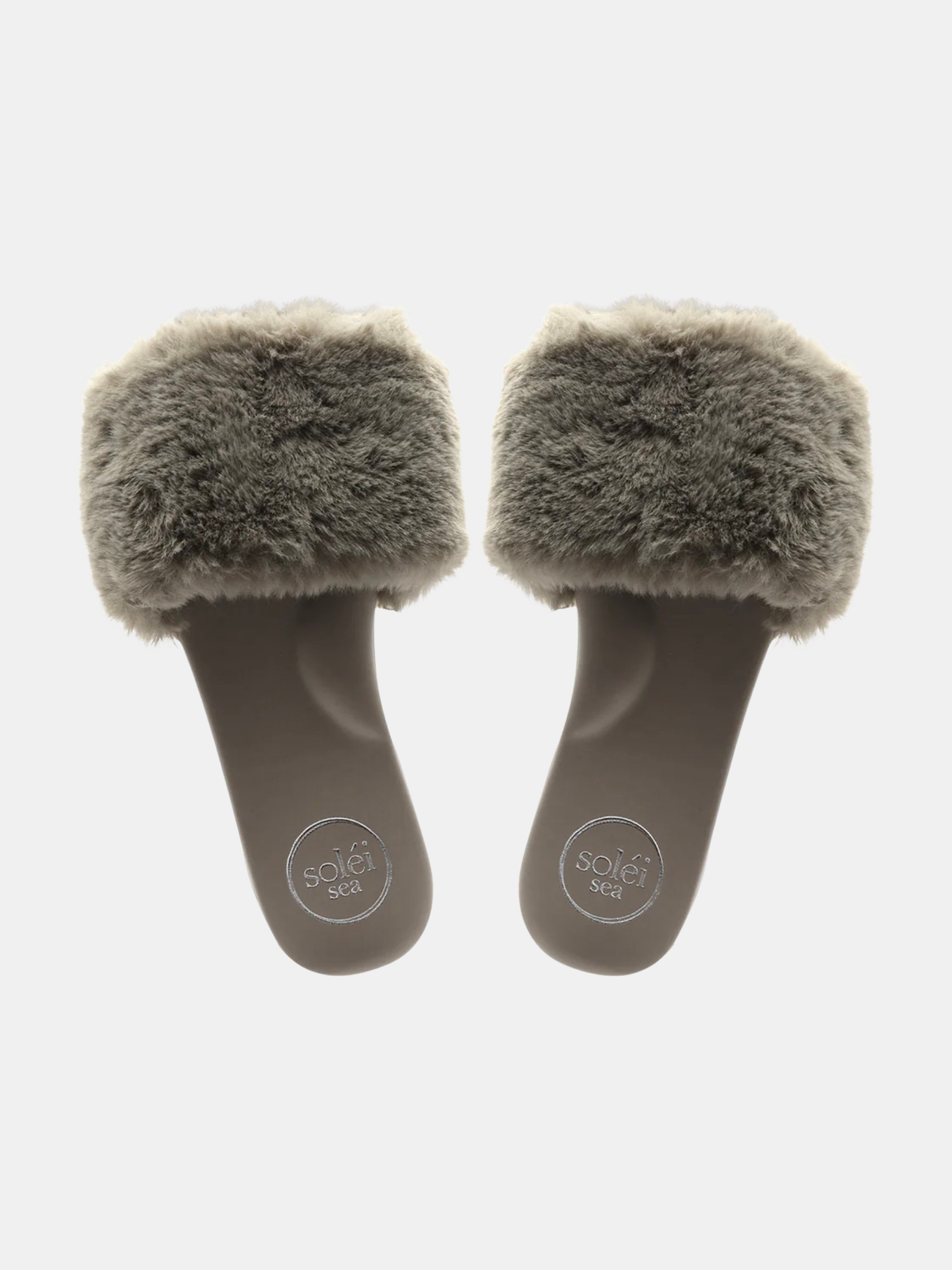 Solei Sea | Ziela Fur Strap Slide | SHOPMORLEY – Morley