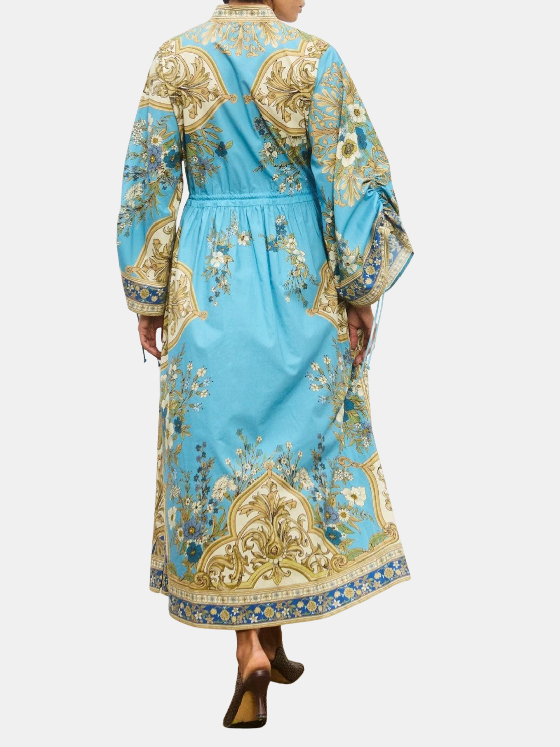 princess polly baby blue dress Buy Boden Blue Cassie Check Tea Dress from Next USA main image 1