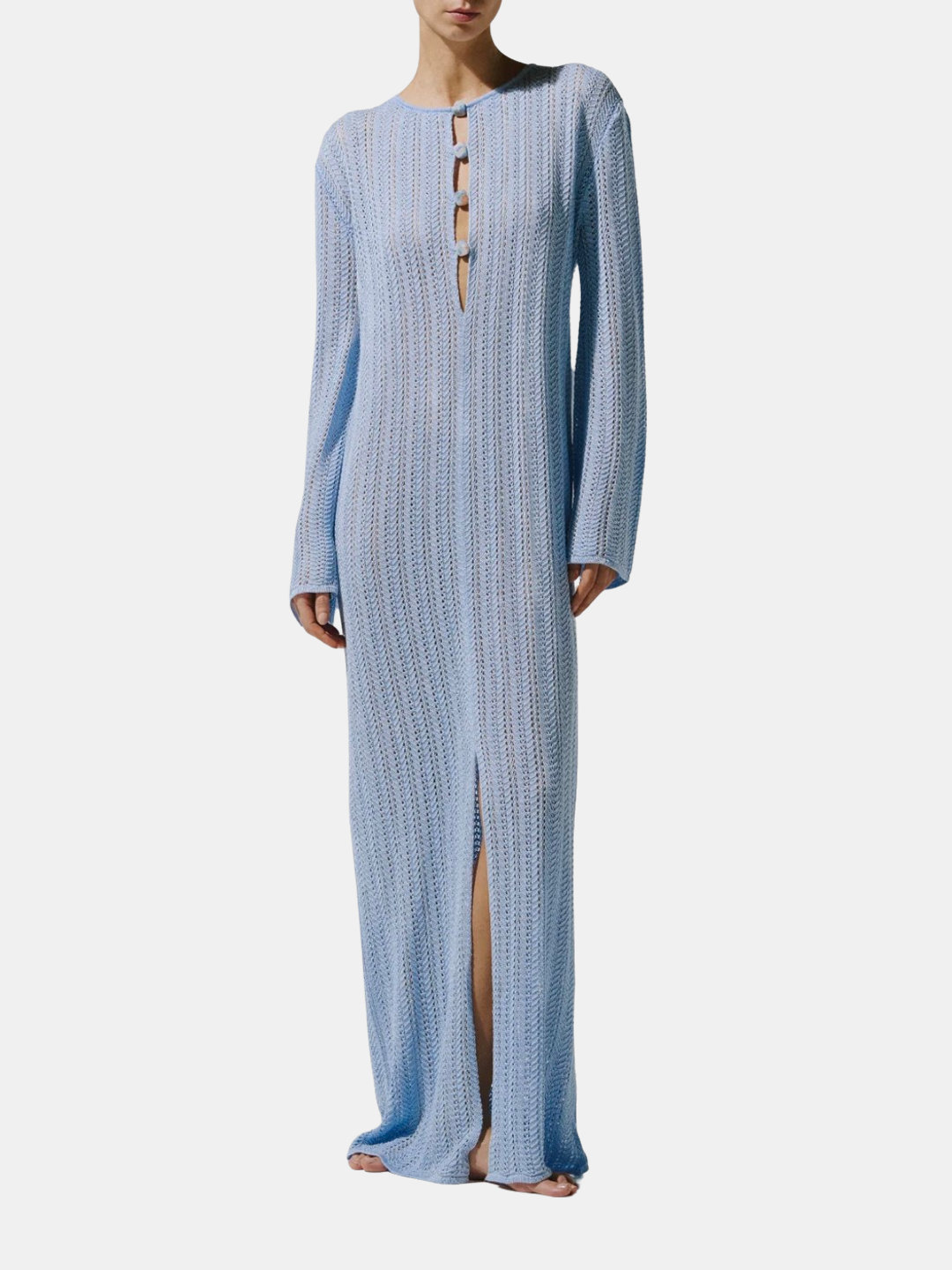 baobab blue dress BAOBAB Mamu Maxi Dress