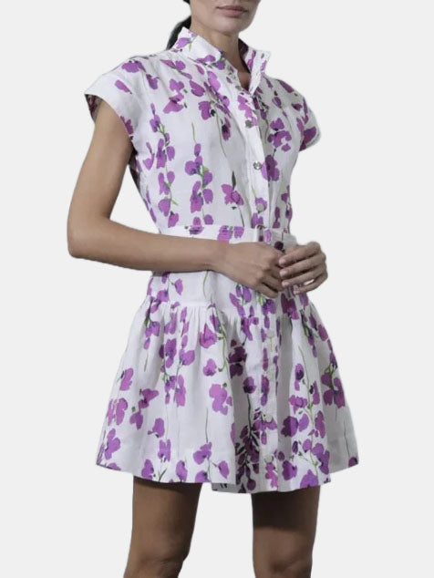Zelie Print Mini Dress