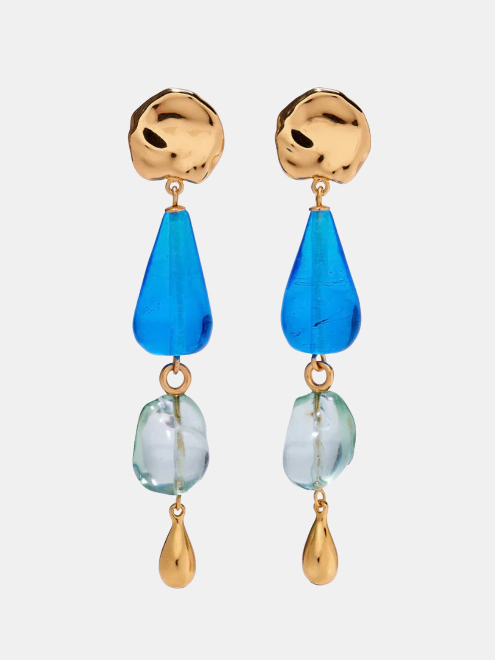 Lizzie fortunato clearance coin reflection earrings