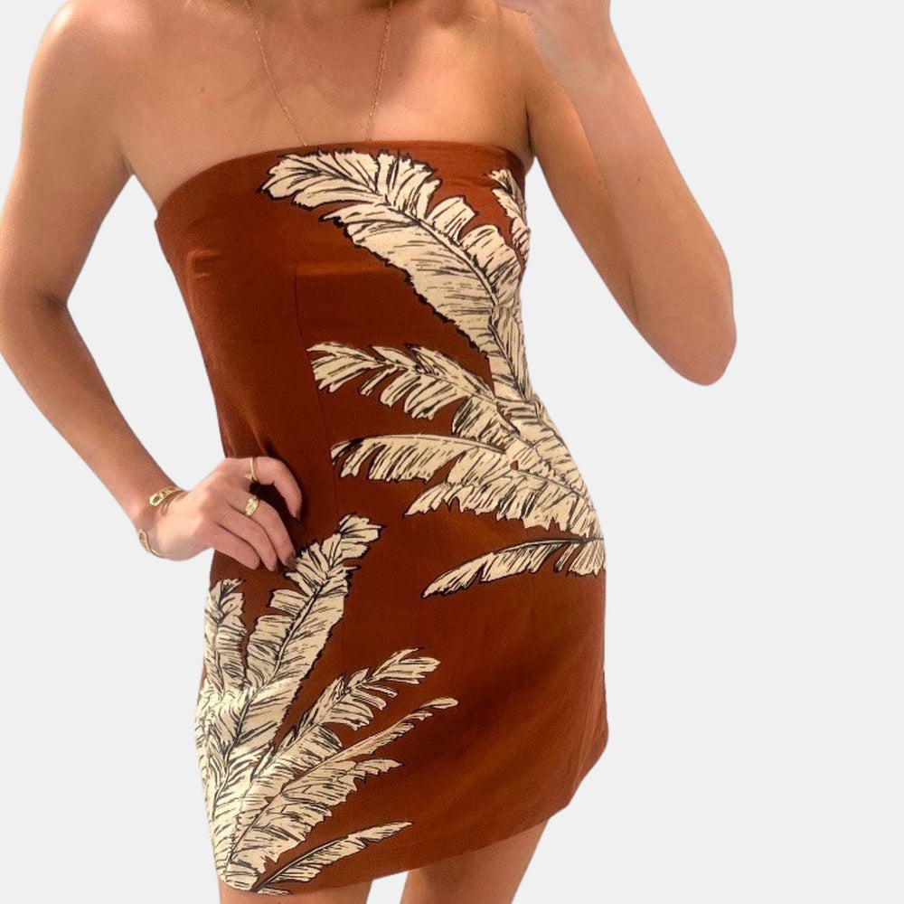 Strapless Mini Dress