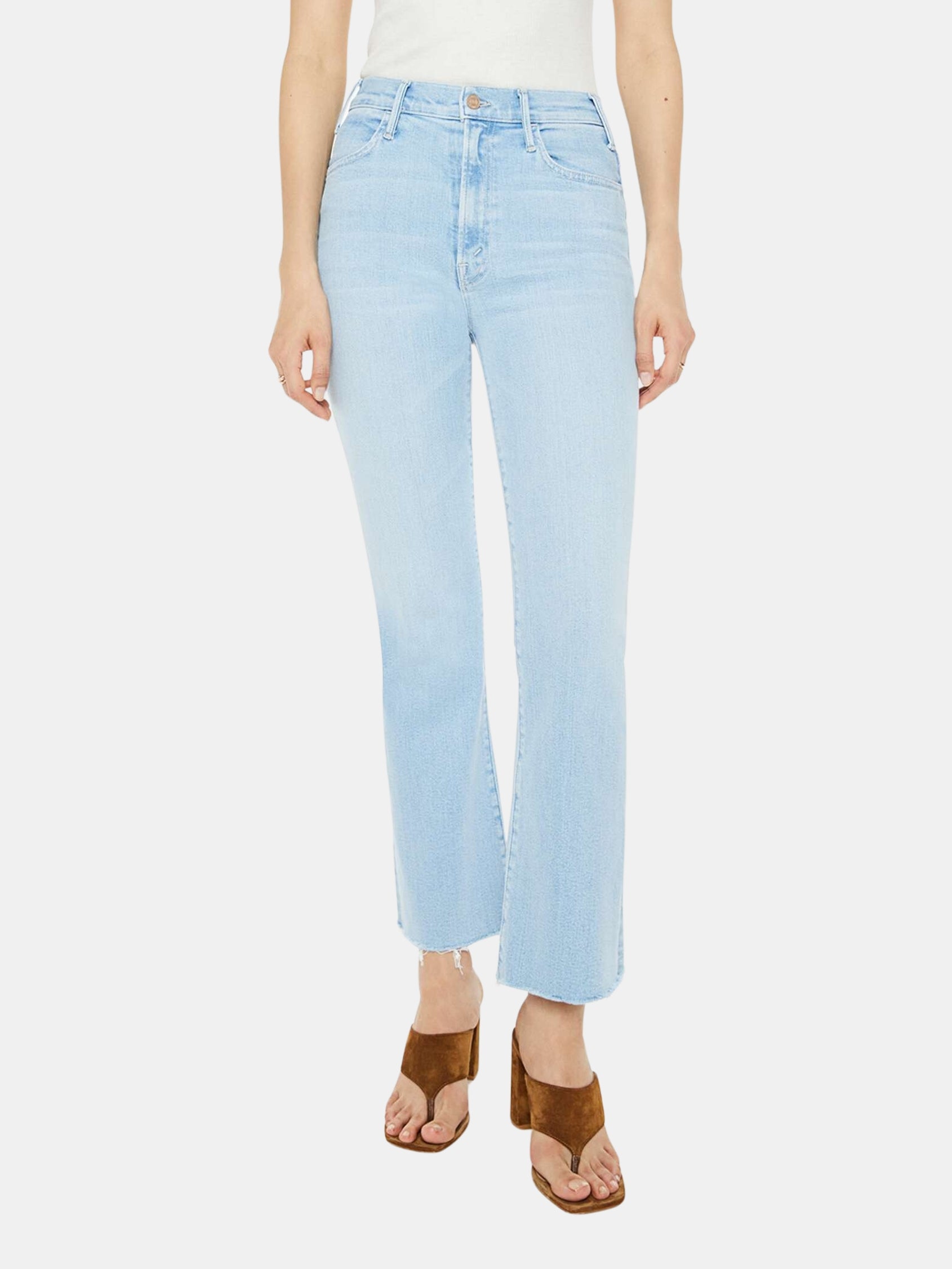 MOTHER Denim | The Hustler Ankle Fray | SHOPMORLEY – Morley