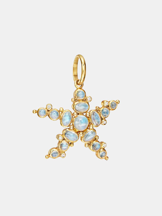 18k Sea Star Pendant