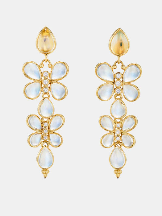 18K Luna Flutter Earrings