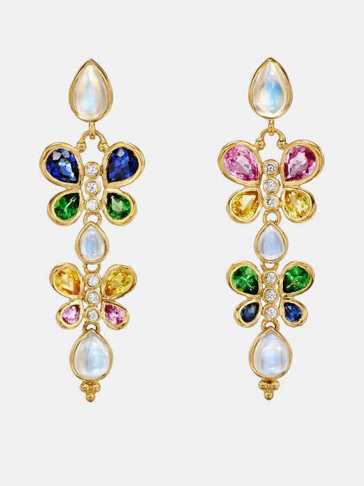 18k Precious Flutter Earrings - Morley 