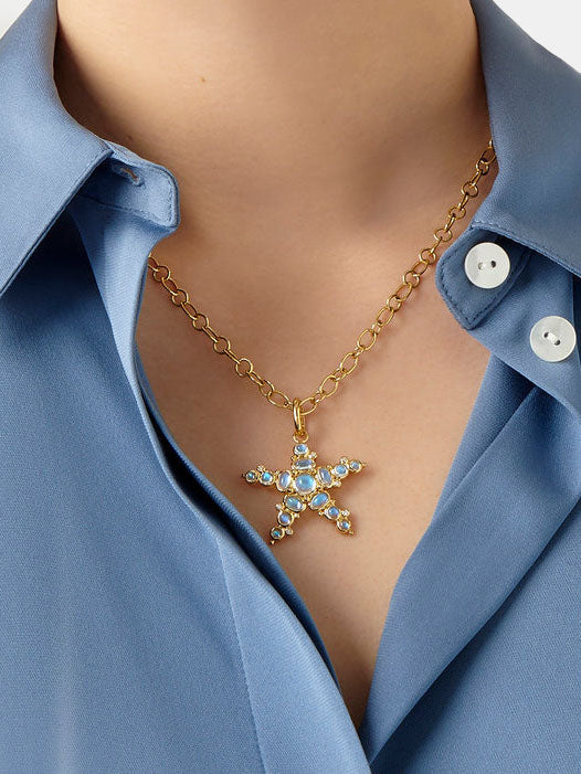 18k Sea Star Pendant - Morley 