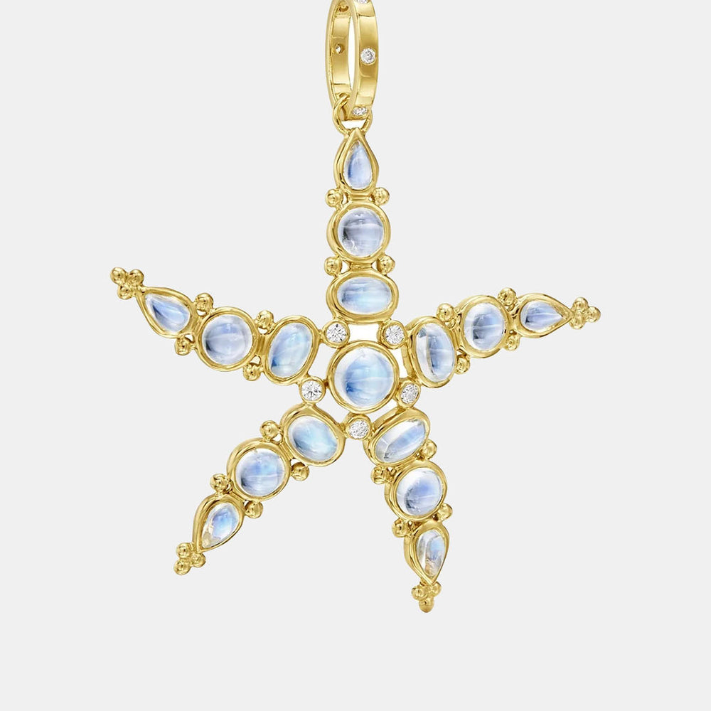 Large 18k Sea Star Pendant - Morley 