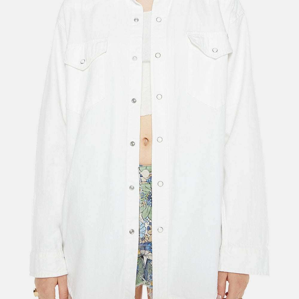 The Exes And Ohs Denim Top