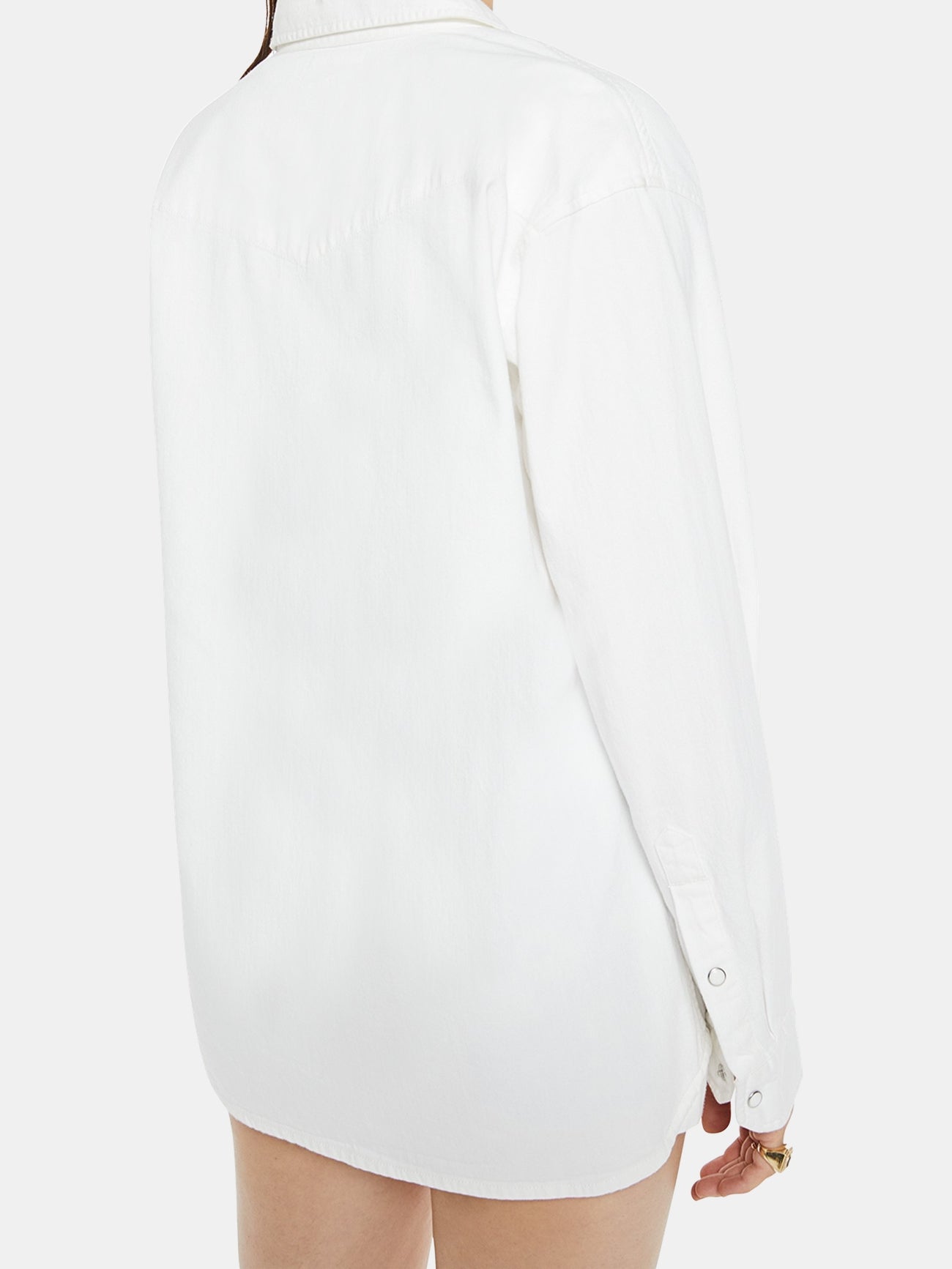 The Exes And Ohs Denim Top