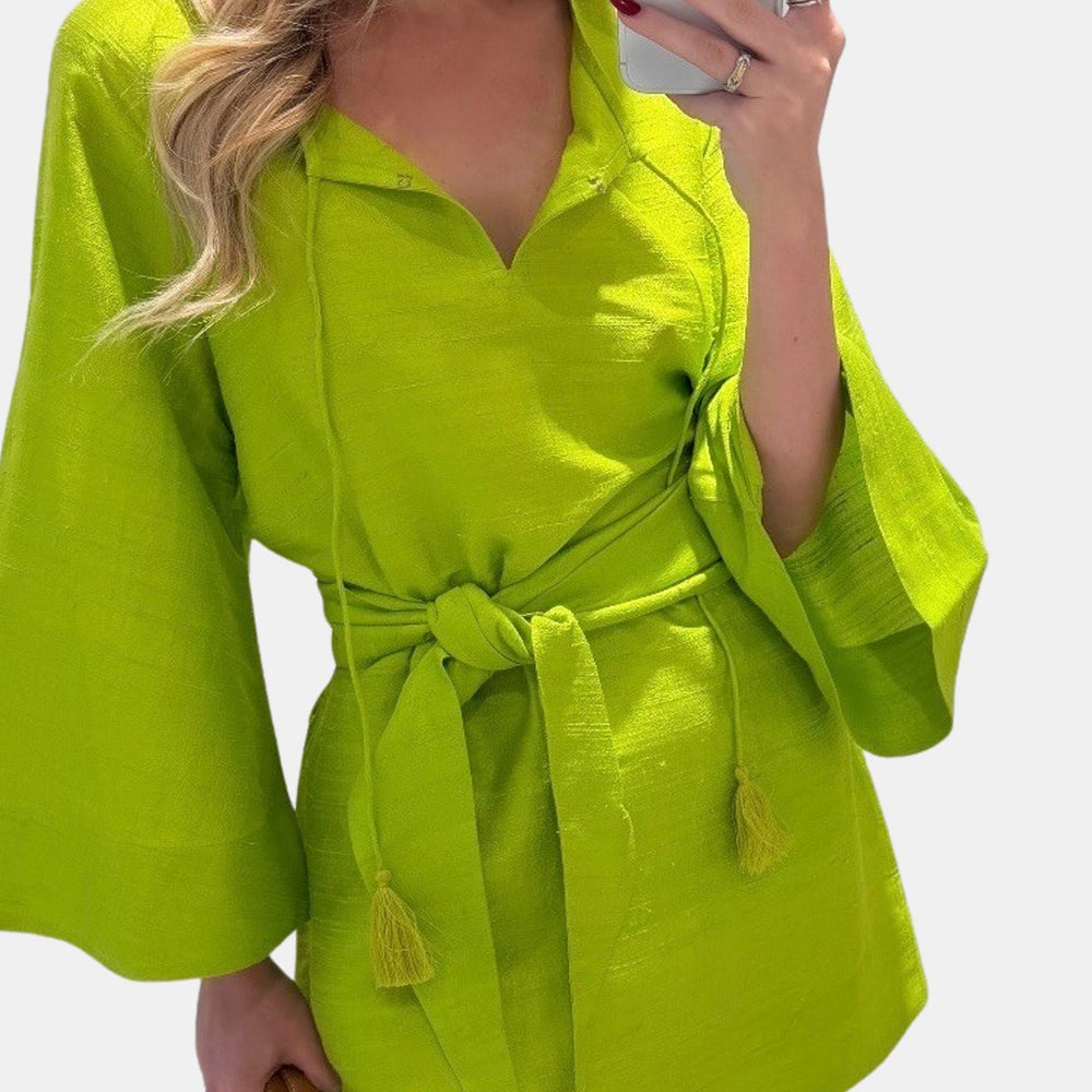 fran mini dress Coniglio Palm Beach | Fran Belted Mini Dress
