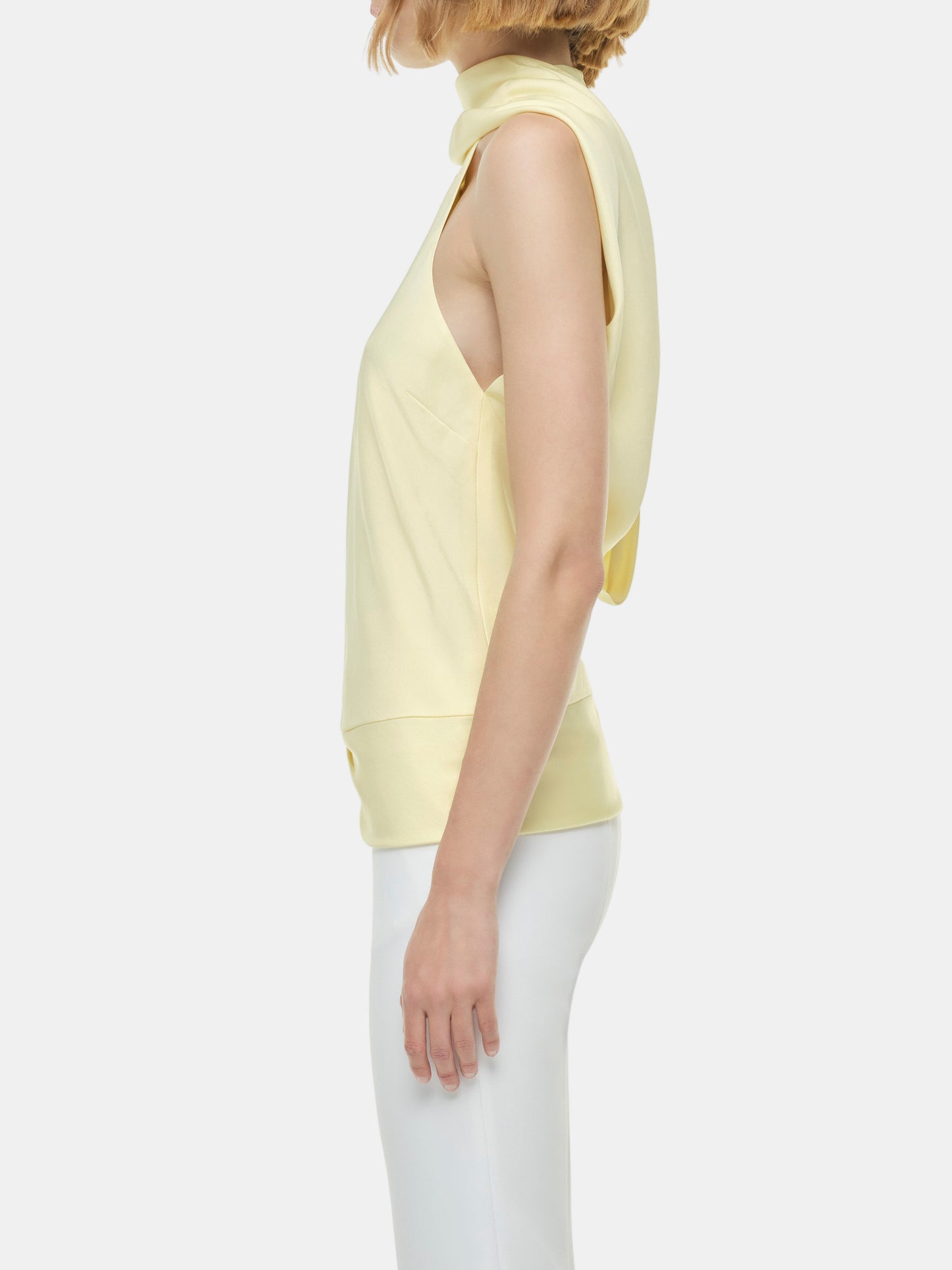 Samira Satin Cape Top - Morley 