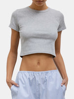 Kelly Crop Slim Fit Tee