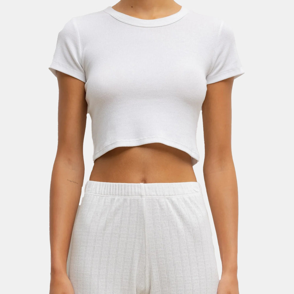 
                      
                        Kelly Crop Slim Fit Tee
                      
                    