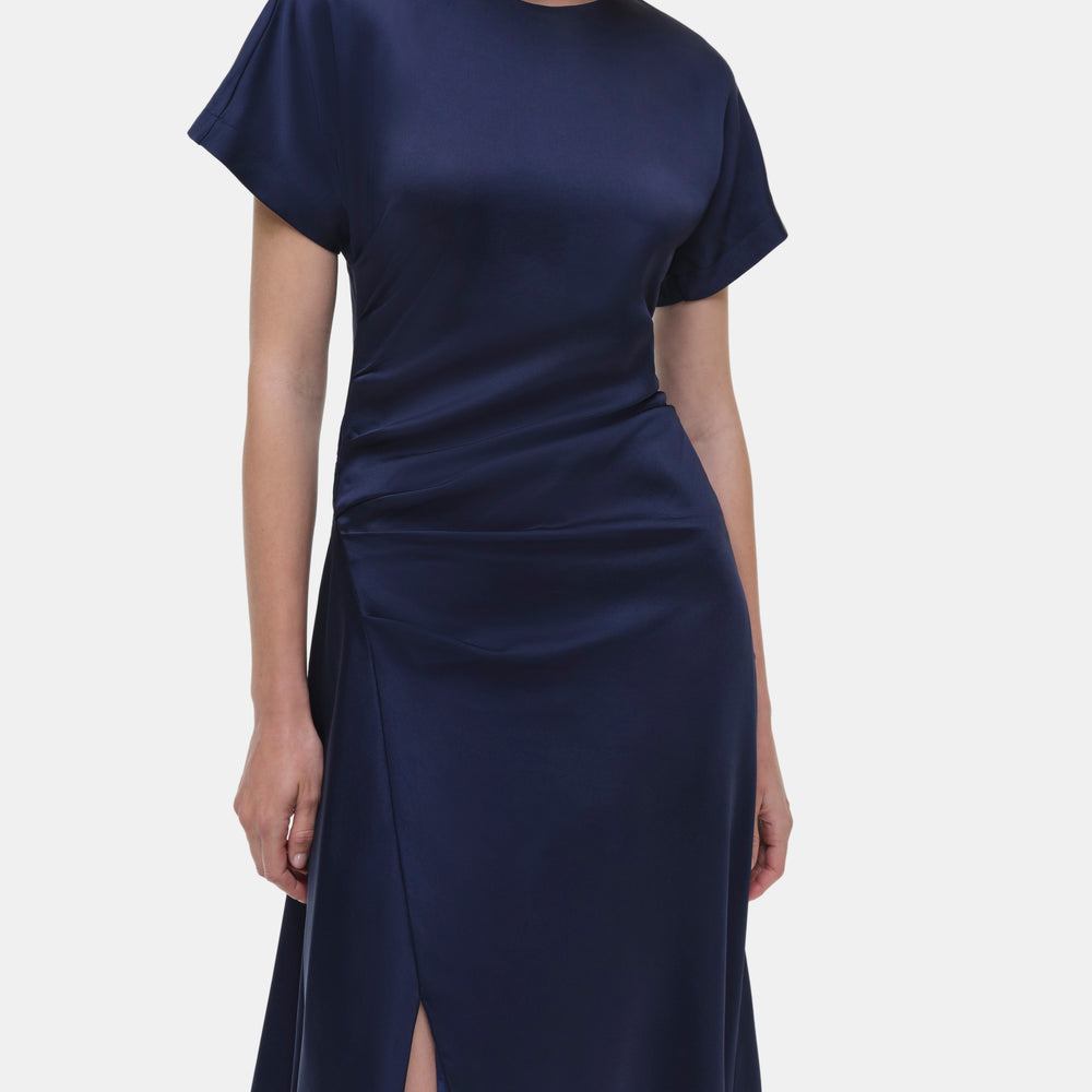 Marabella S/S Draped Midi Dress