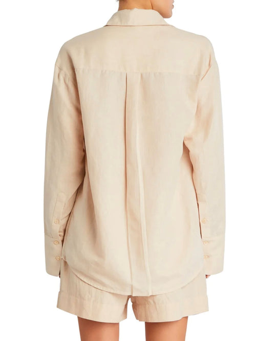 Bella Linen Shirt Blouse