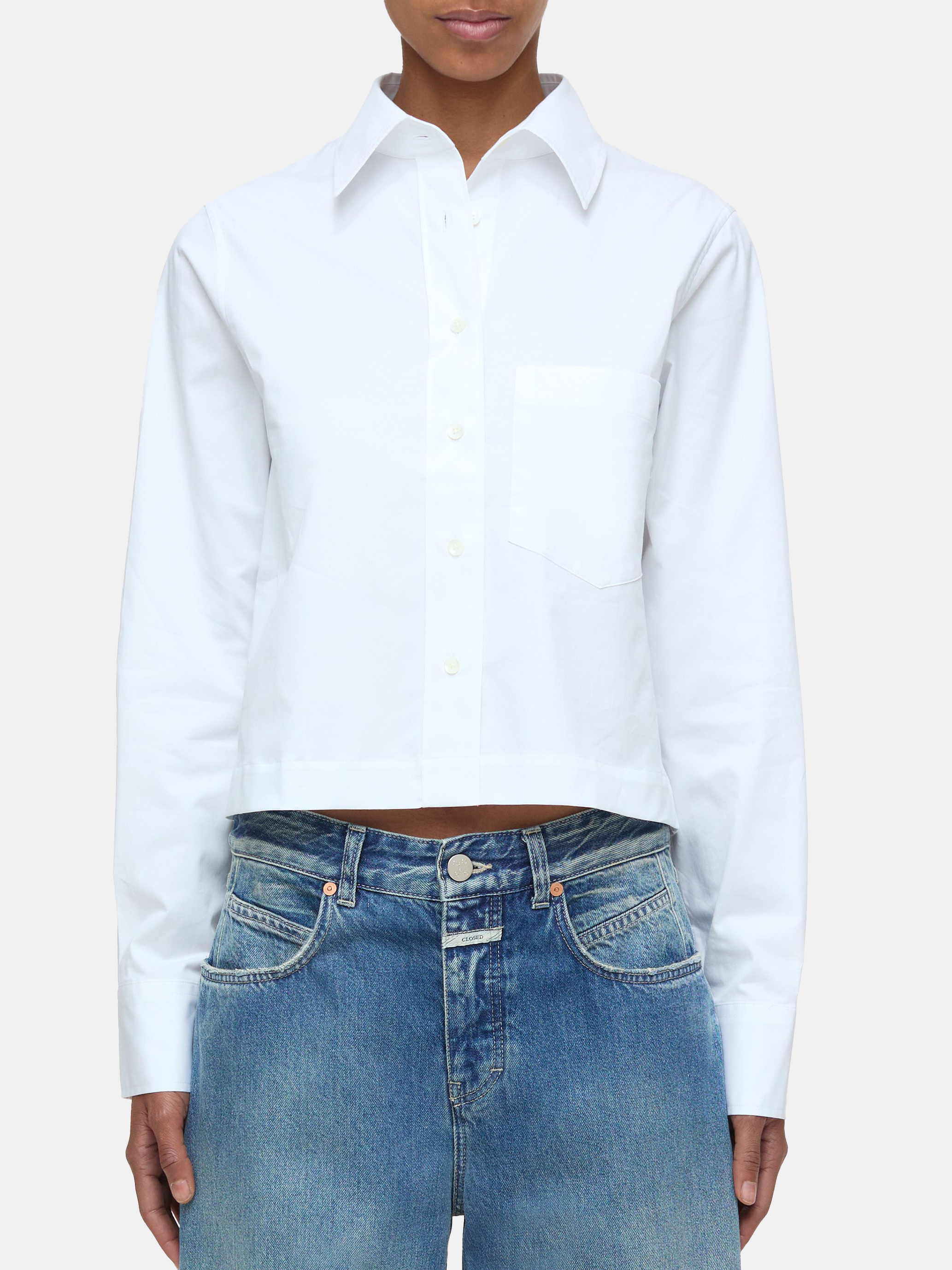 Cropped Classic Shirt