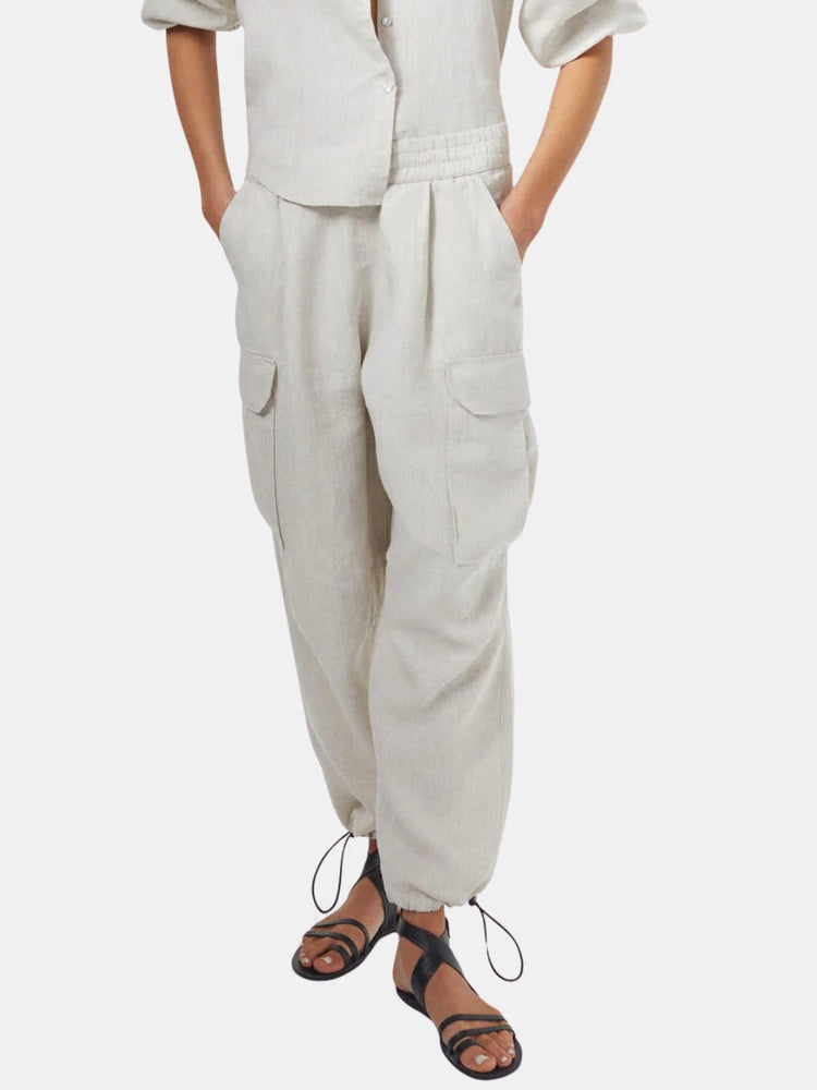 
                      
                        Cargo Linen Pant
                      
                    