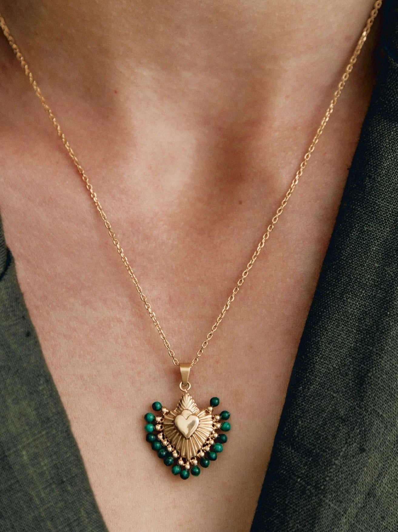 Cuore Stones Necklace - Morley 