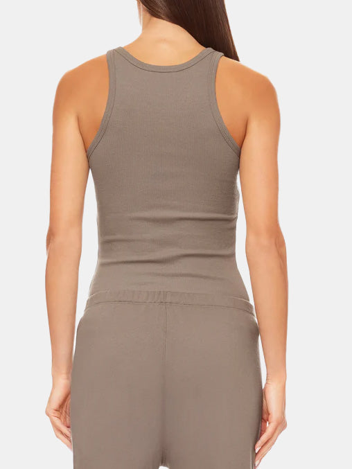 
                      
                        High Neck Fitted Tank - Morley 
                      
                    