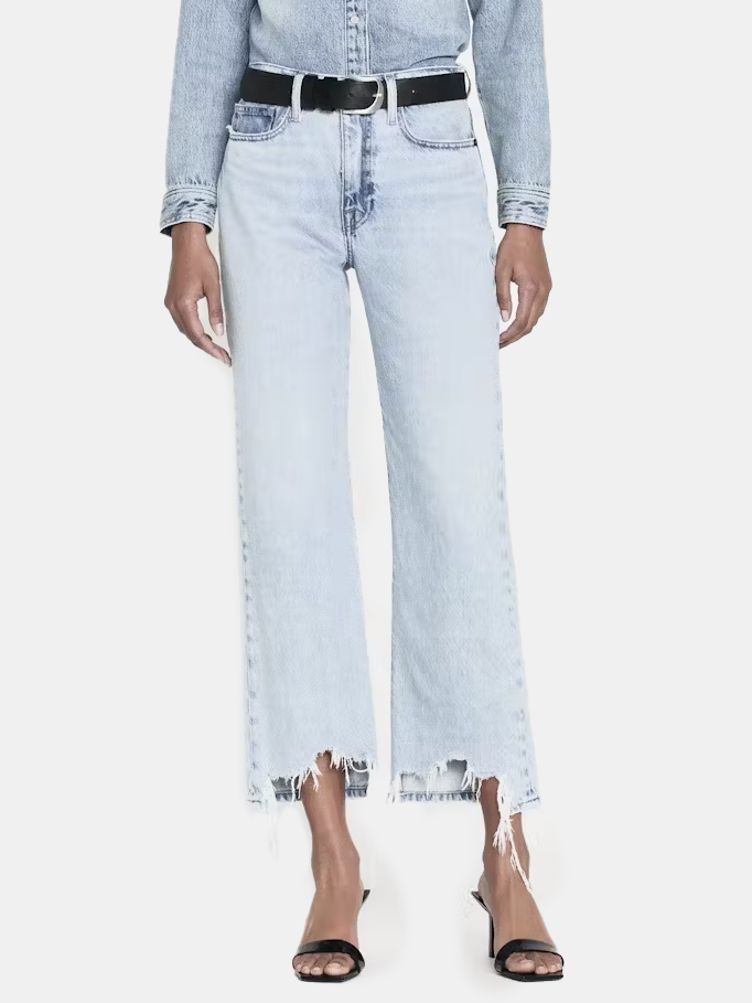 Le Jane Crop Bite Hem