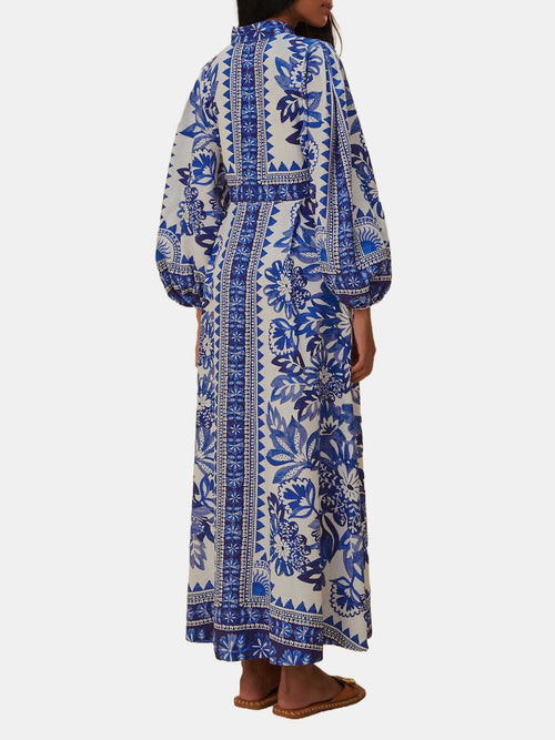 Flora Tapestry Maxi Dress