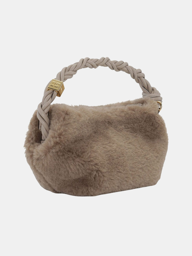 Ganni Bou Bag Mini Fur