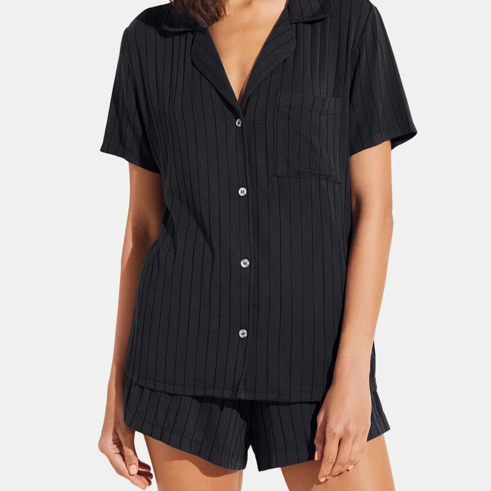 Gisele Rib Relaxed Short Pj Set - Morley 