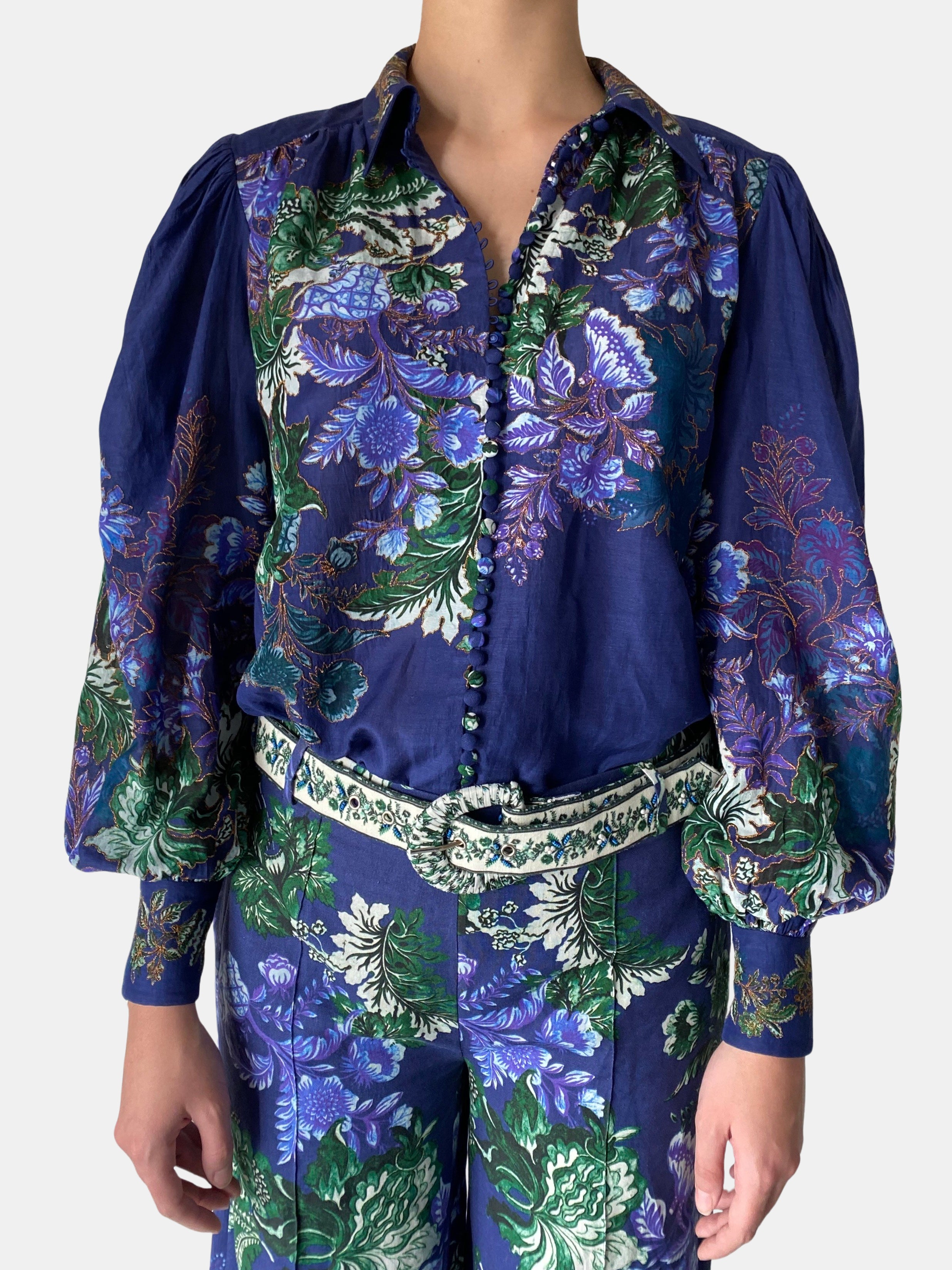 Keva Boho Shirt With Highlight