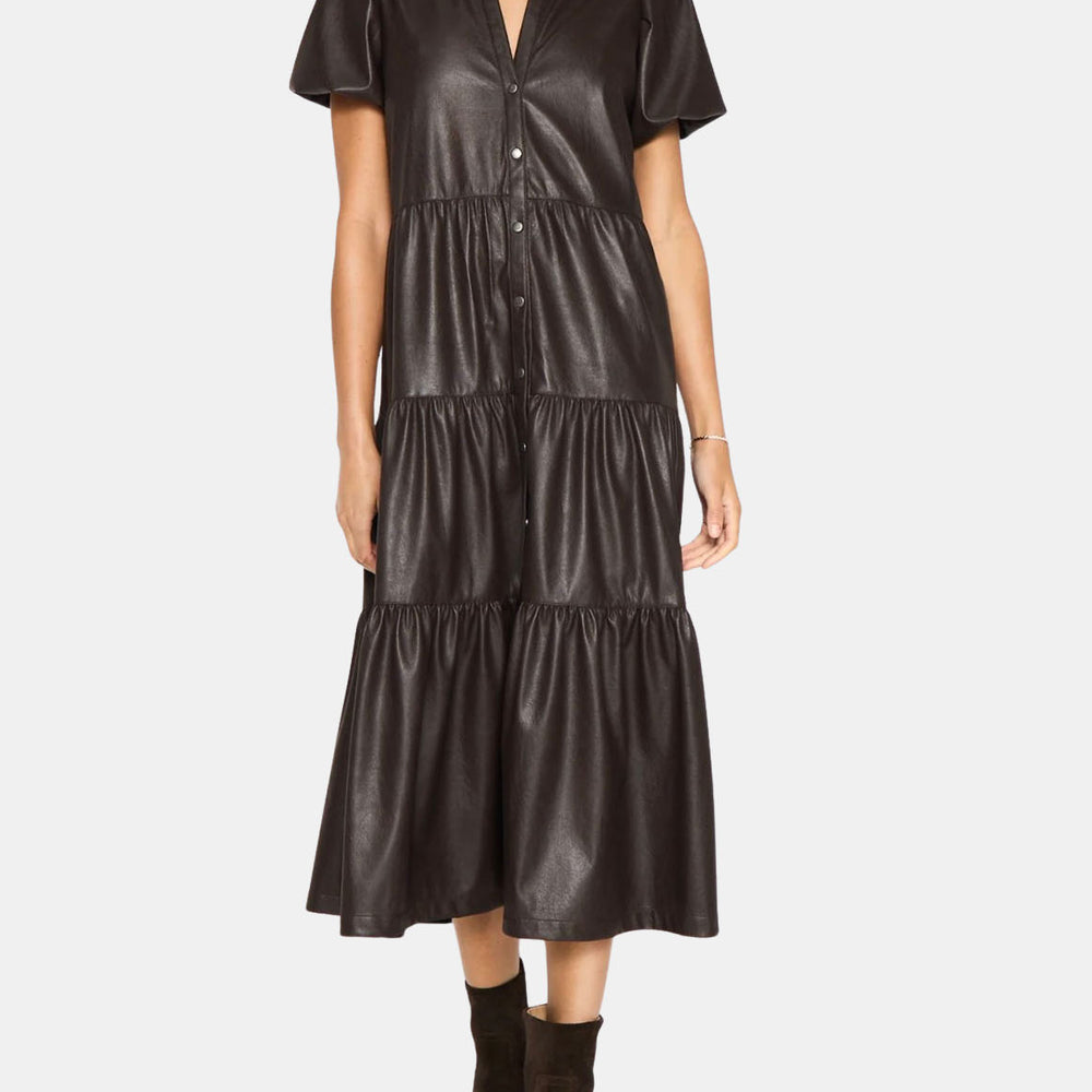 Havana Vegan Leather Dress