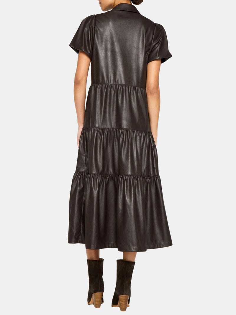 Havana Vegan Leather Dress