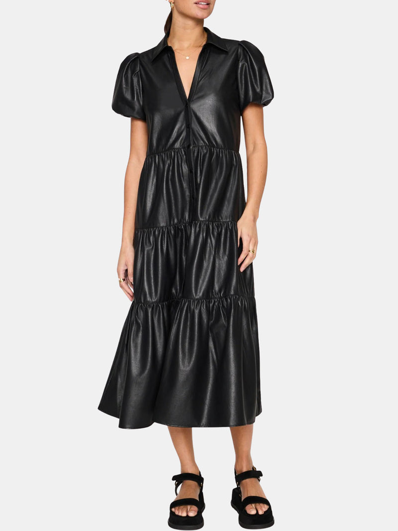 Havana Vegan Leather Dress