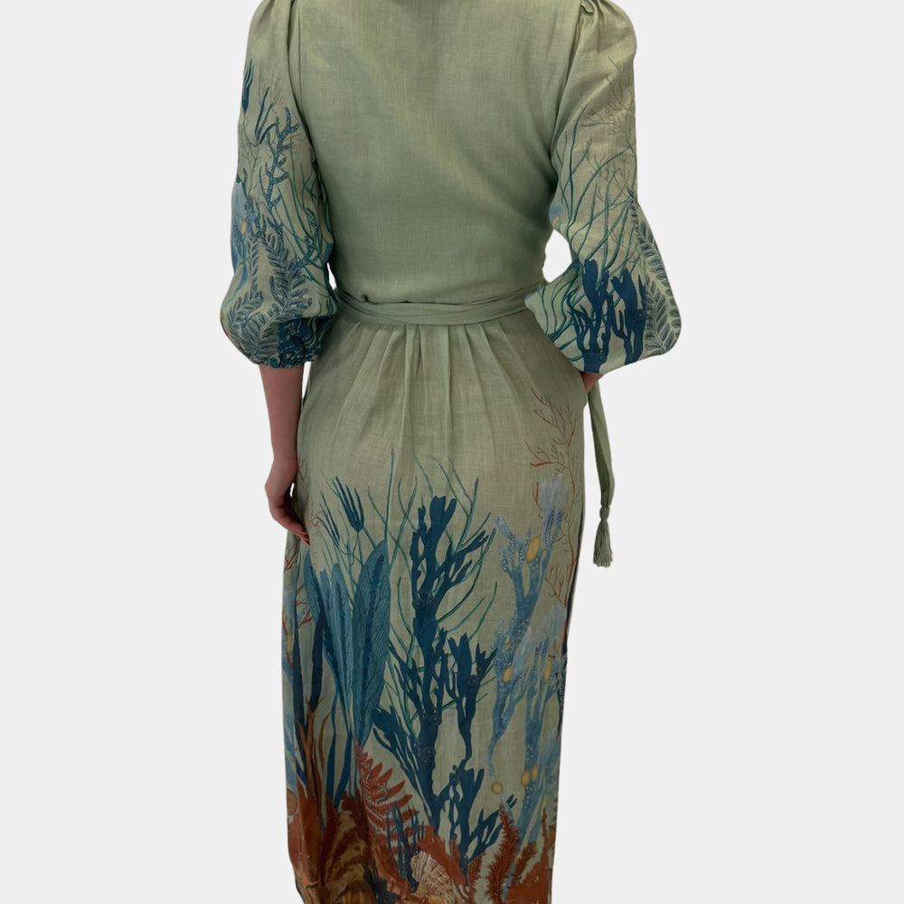 Ibiray Wrap Long Dress