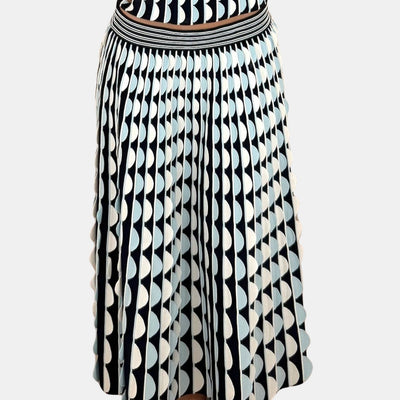Micah Scalloped Midi Skirt