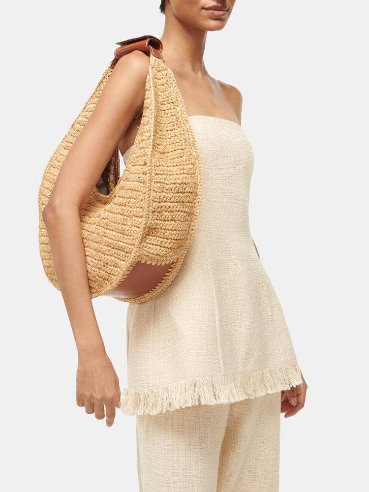 
                      
                        Large Raffia Moon Tote Bag - Morley 
                      
                    