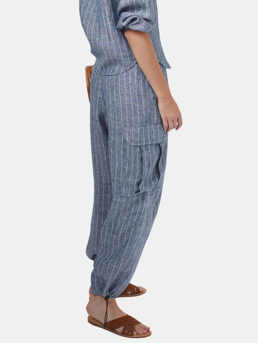 Cargo Linen Pant