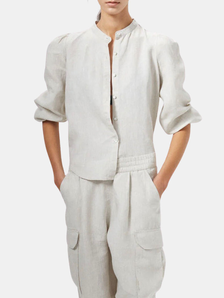 
                      
                        Meknes Linen Shirt
                      
                    