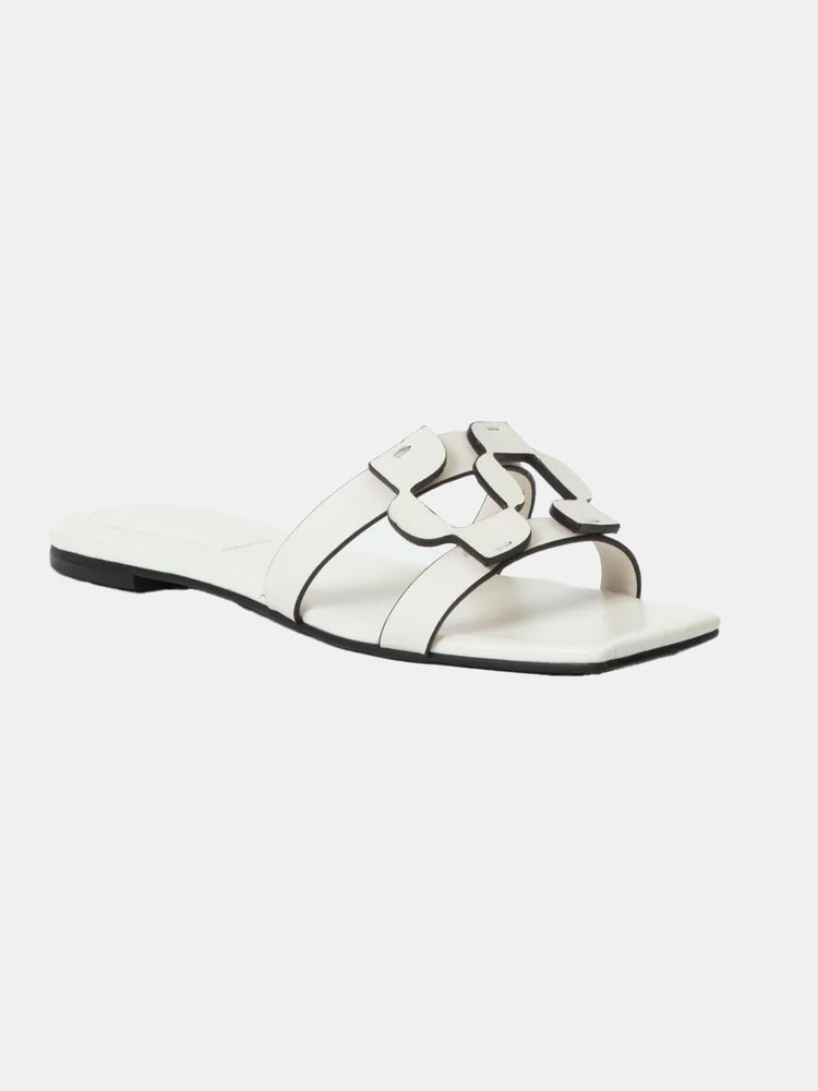 
                      
                        Simkhai Monogram Flat Slide - Morley 
                      
                    