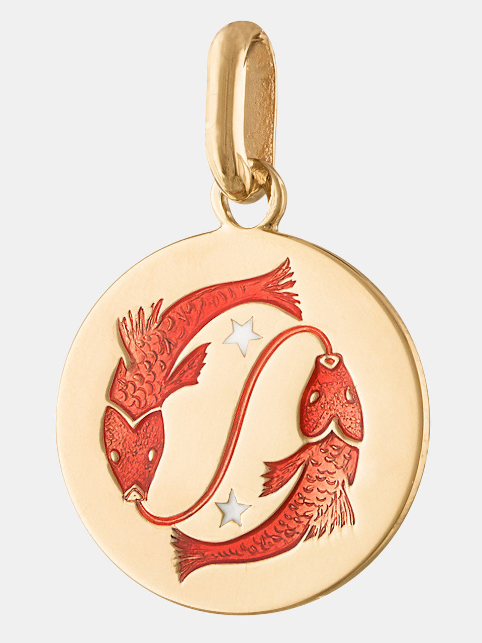 14k Zodiac Pendant