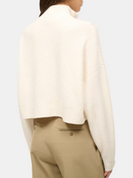 Cashmere Cropped Hampton Sweater