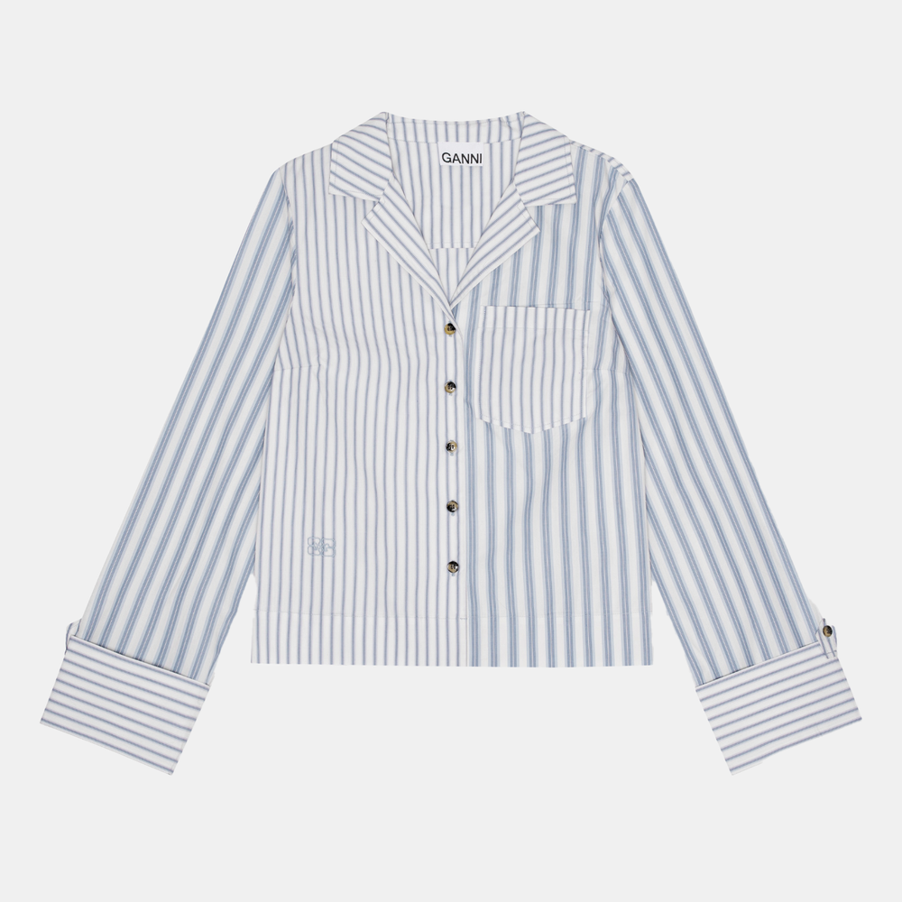 
                      
                        Stripe Cotton Shirt
                      
                    