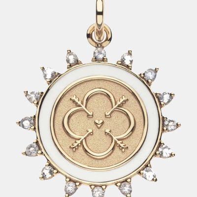 Love Petite Embellished Coin