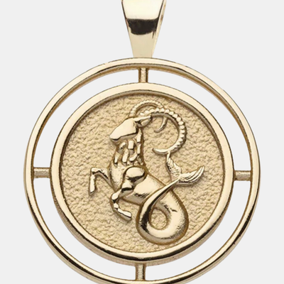 Capricorn Zodiac Pendant