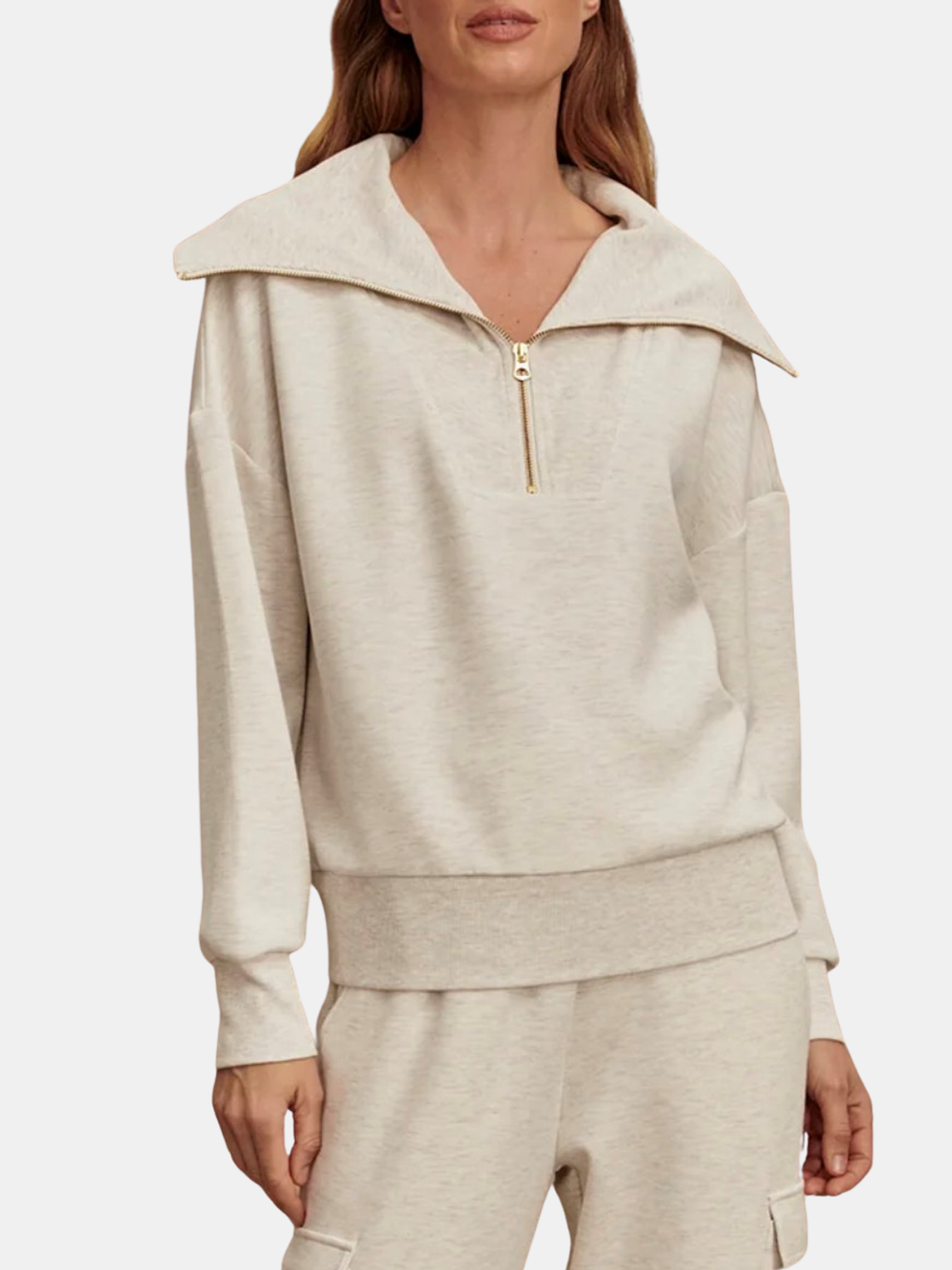 Catherine Half Zip Sweat