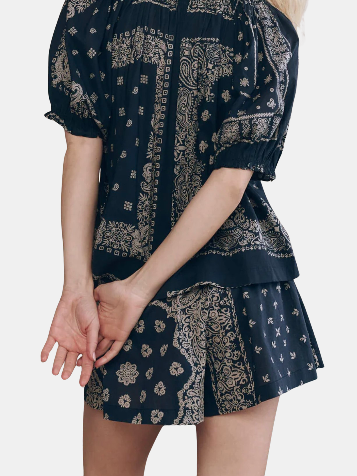 The Smocked Sleep Short